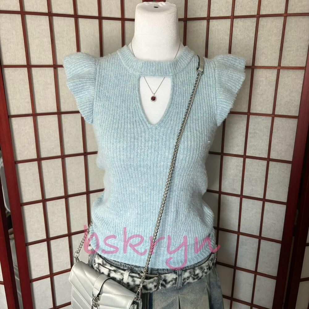 So-clothing Women's Blue Blouse